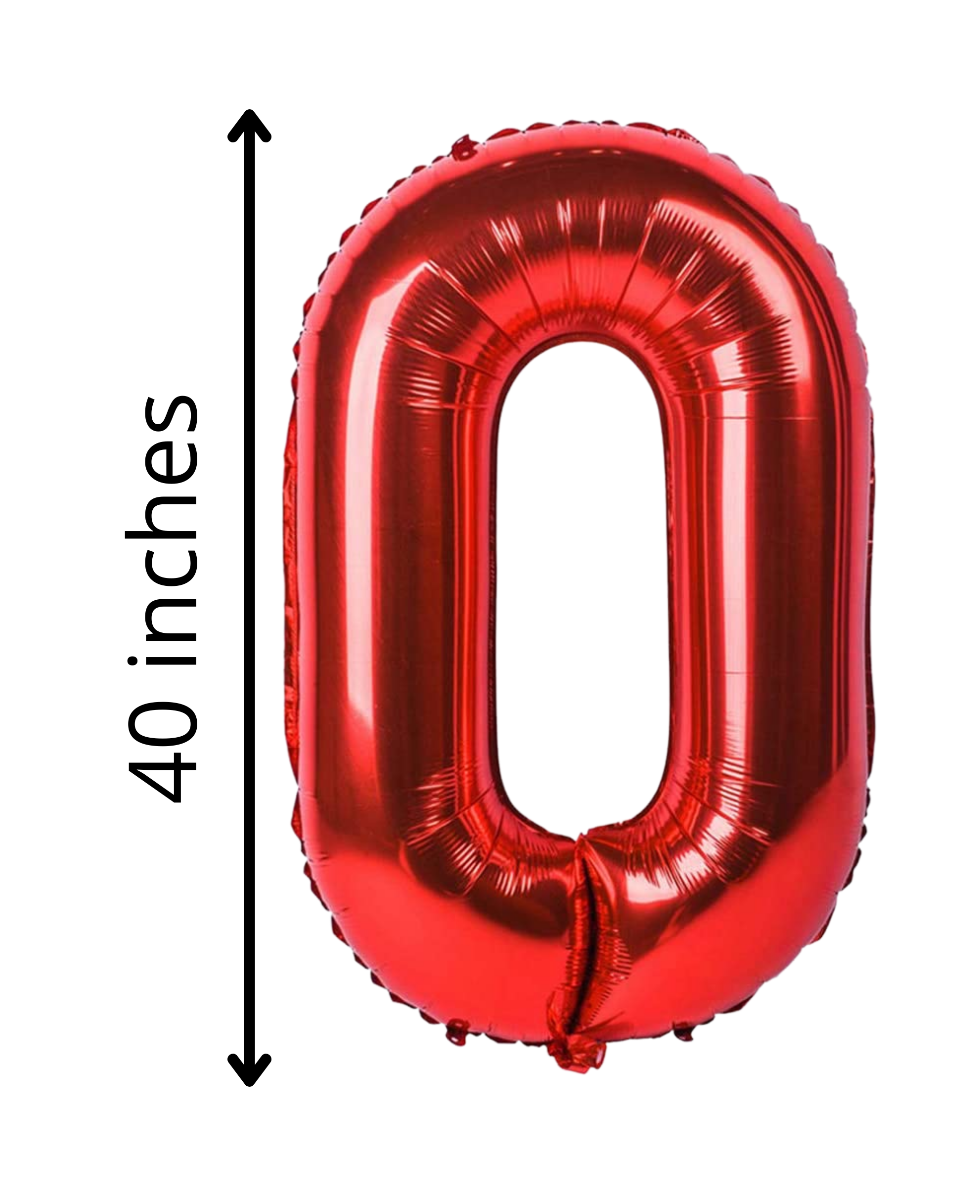 100 cm silverfärgade sifferballonger (0–9) för födelsedagar, fester och jubileer. Stora uppblåsbara folieballonger. 🎈