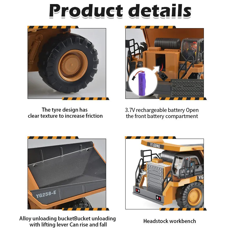 Construction Wagon - RC Mighty Mini Byggfordon