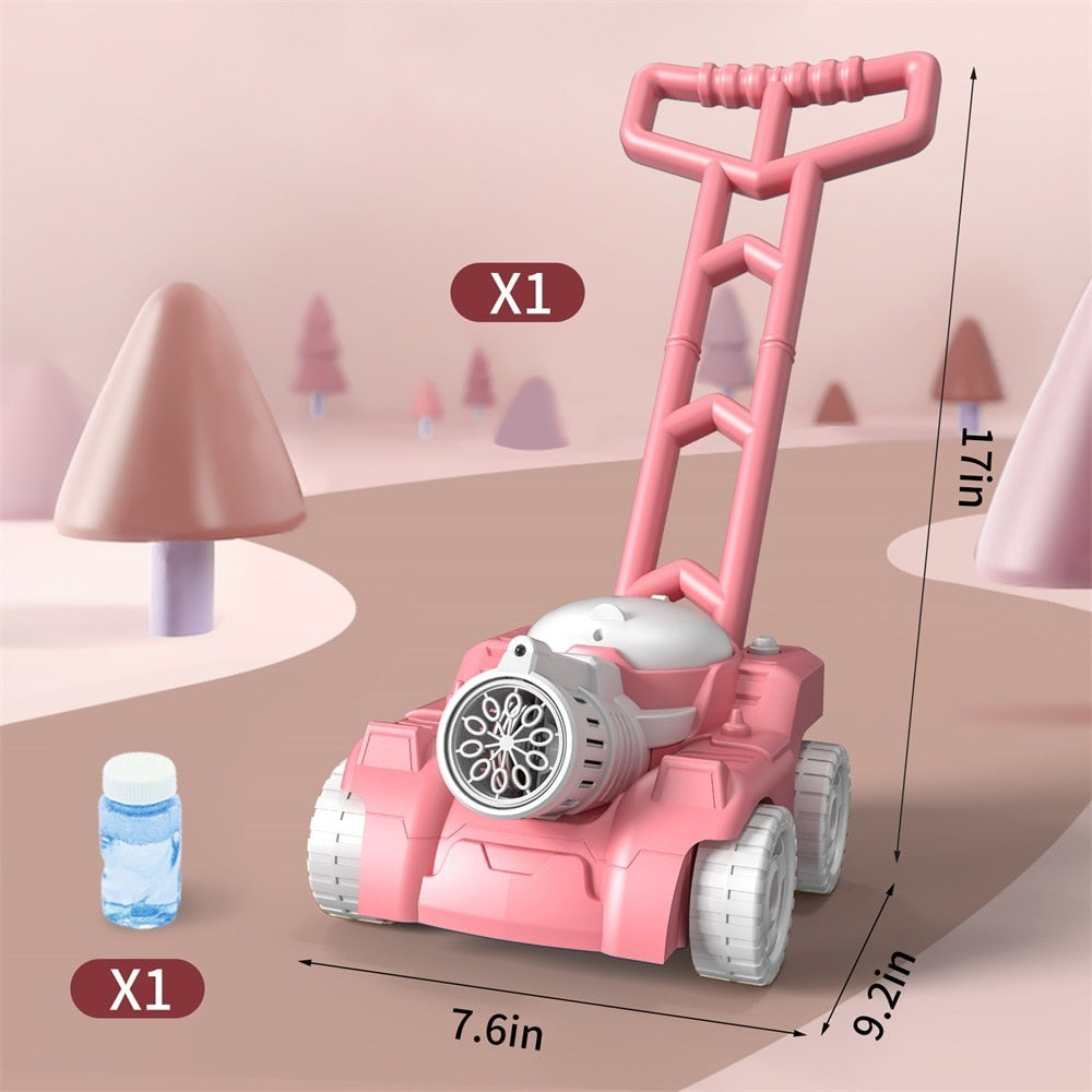 Bubble Mower - Förtrollande bubbelskoj - Leksaksgräsklippare