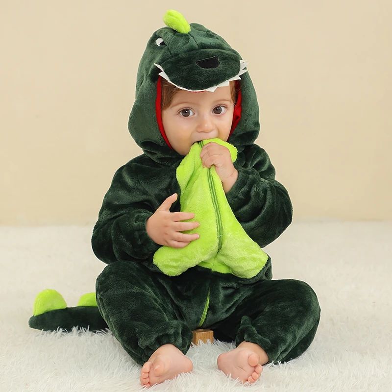 Mini Fashion™ – Djurens drömland – Onesie med djurmotiv för barn