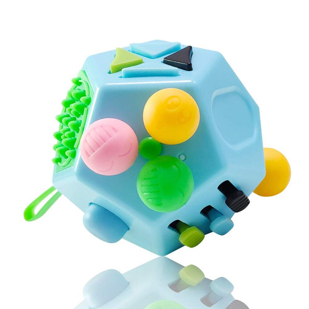 12-Sided Decompression Toy™ - Lindra stress - Sensorisk lekkub