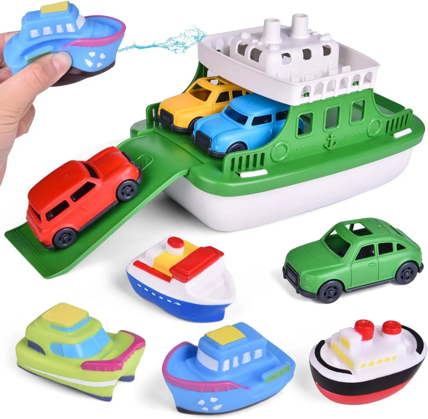 Mini Ferry - Plask & Lek - Vattenleksak Båt