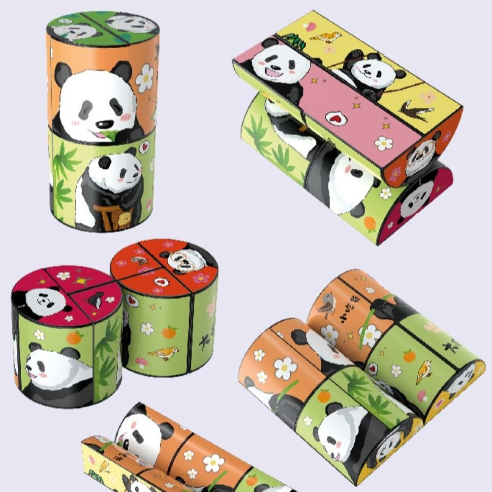Panda Pussel - Pedagogisk underhållning - Pysselkub