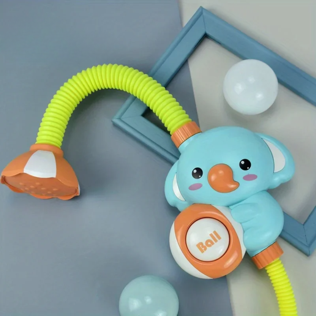 Elephant Shower Set – Skvättglädje i badkaret - Duschhuvud för badkar
