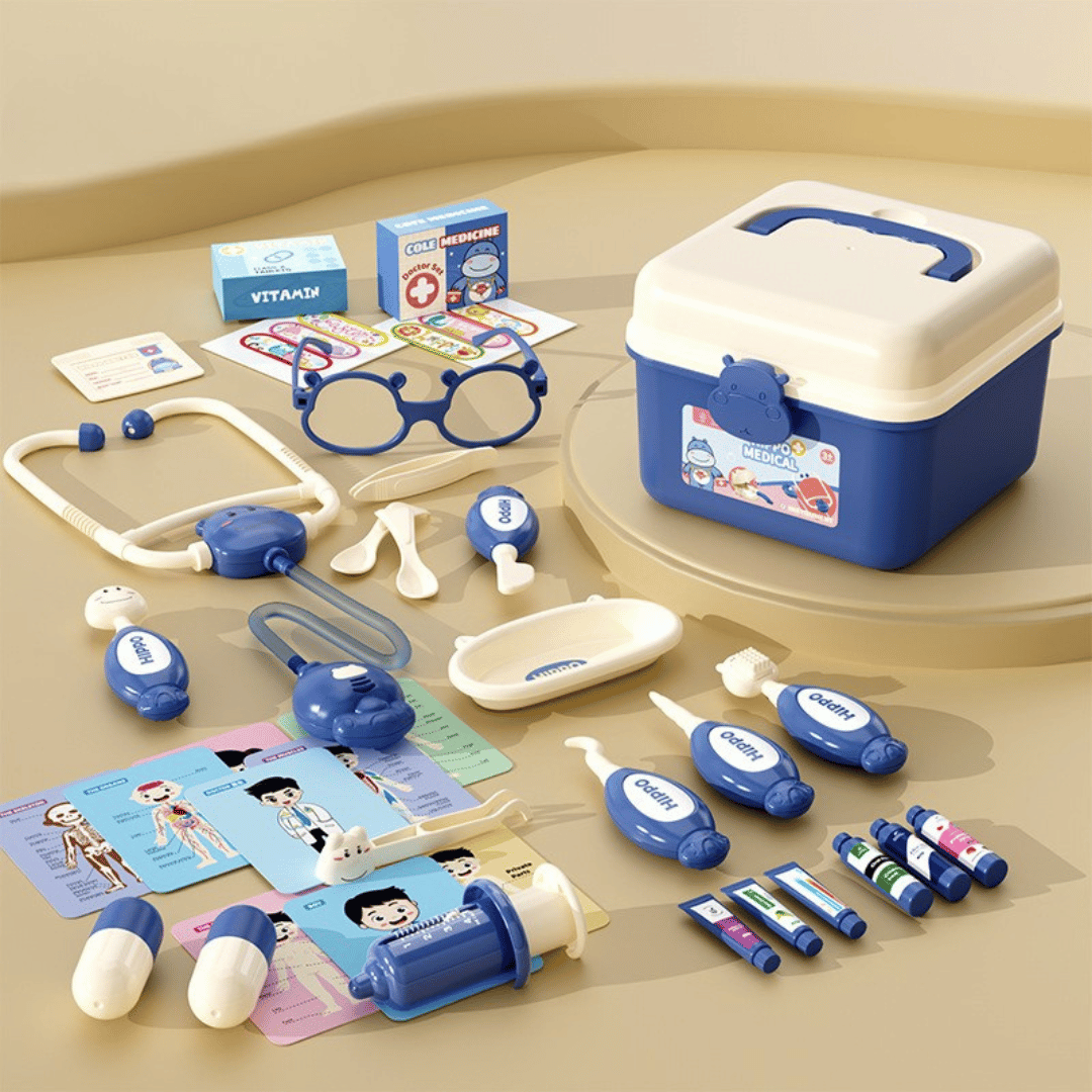 Hippo Doctors Set - Minidoktorer i aktion - Doktorsset leksak