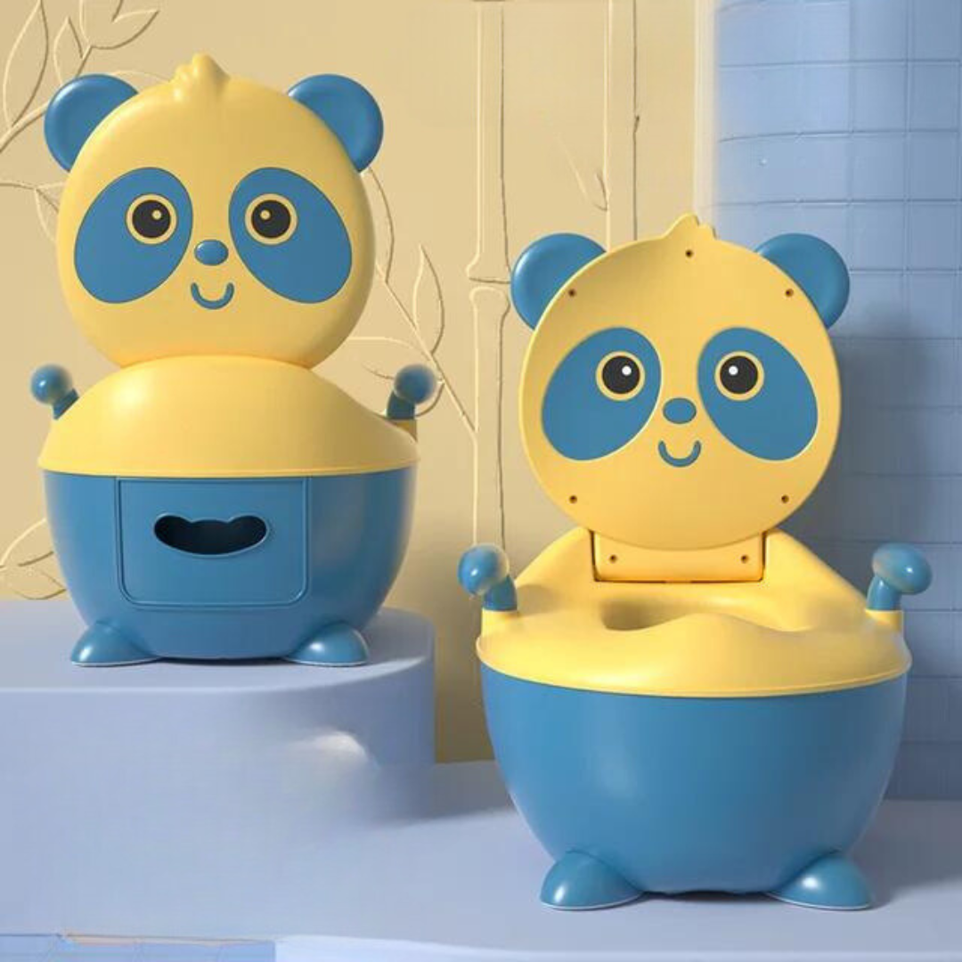 Panda Potty - Praktisk för semestern - Toalett för barn