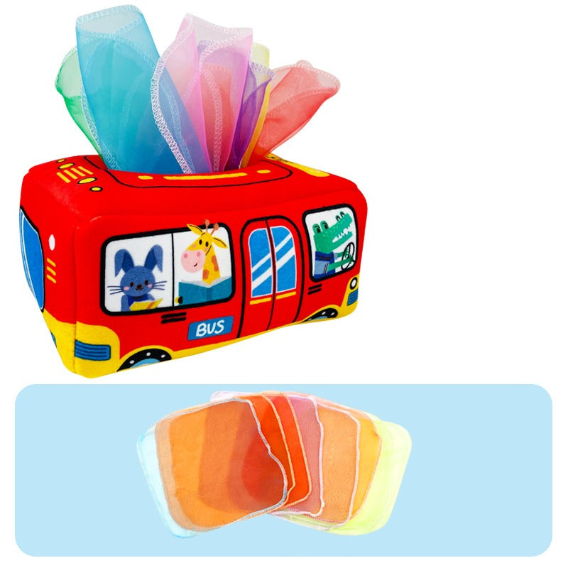 Tissue Box Toy™ - Magiska näsdukar i en låda - Näsduksleksak