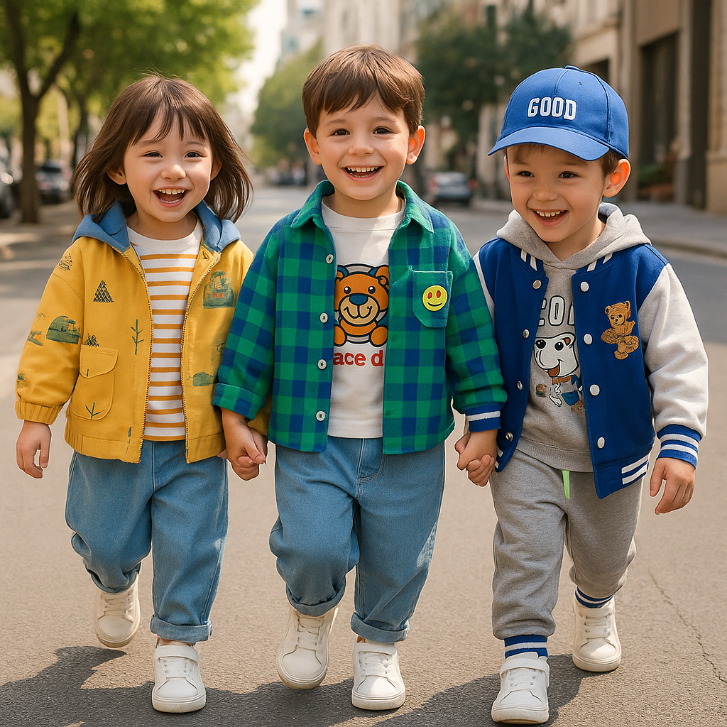 Mini Mode - Småbarn & äventyr  - 3-delige Kleding Set