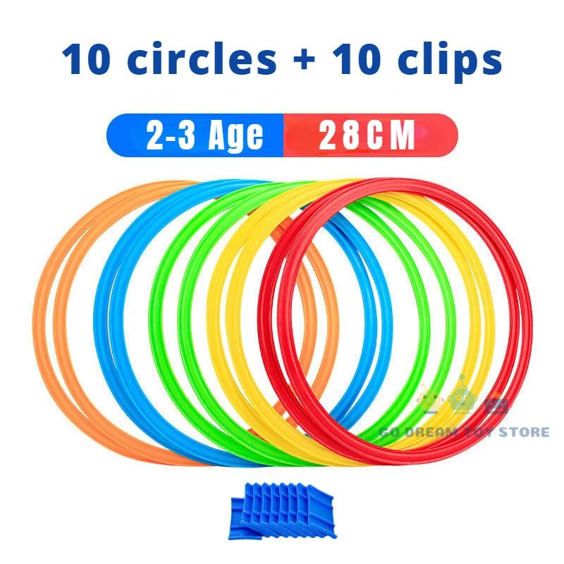 Jump Hoops – Hoppa och lek – Ringuppsättning