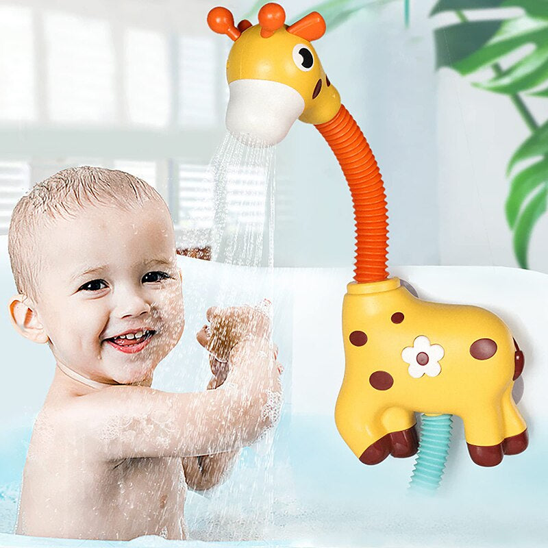 Bad Giraffe - Badskoj med giraff - Duschmunstycke för badkar