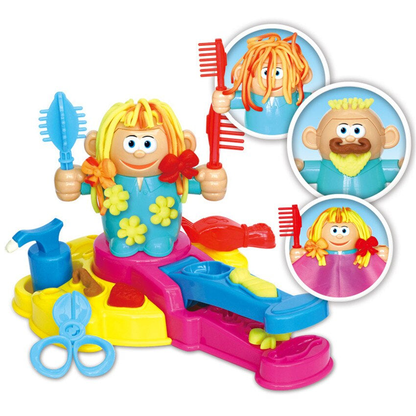 Clay Hairdresser Set - Äventyr i frisörsalongen - Frisörset med lera