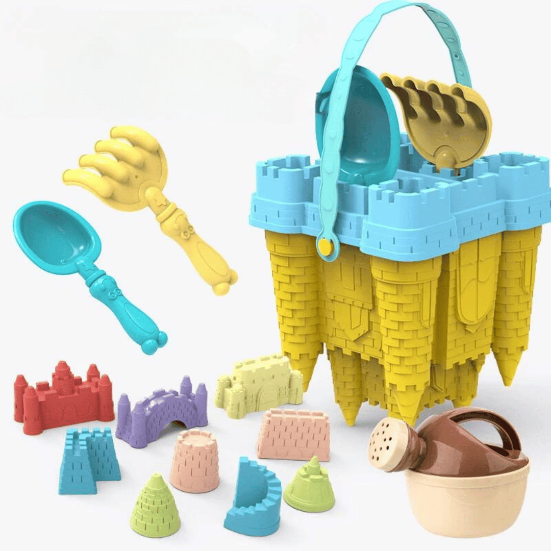 Beach Castle Play Set - Strandskoj för barn - Sandslottsset
