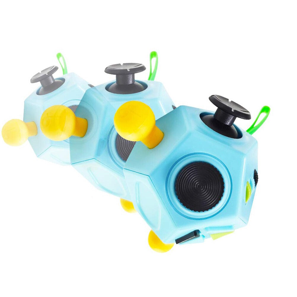 12-Sided Decompression Toy™ - Lindra stress - Sensorisk lekkub
