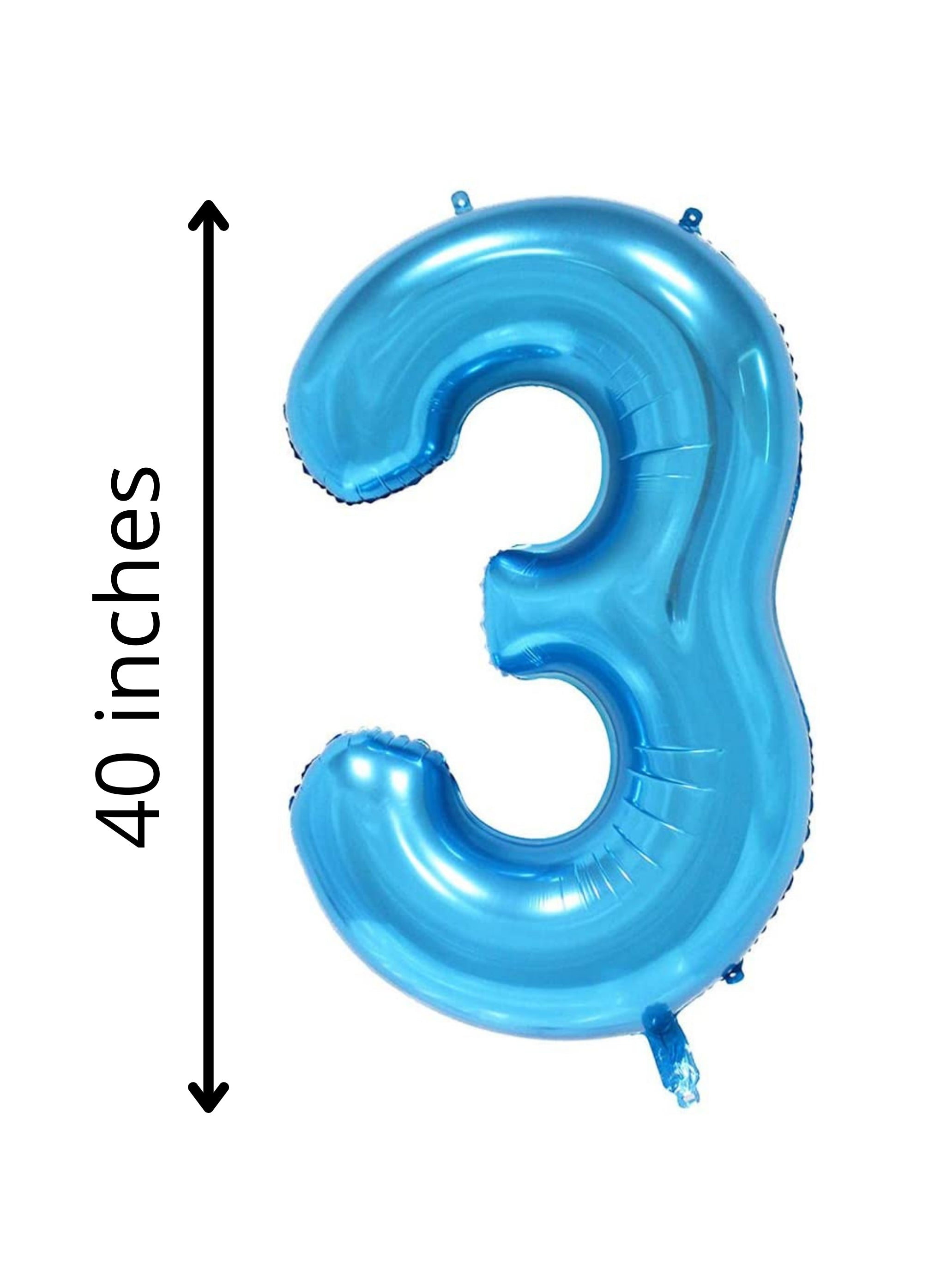 100 cm silverfärgade sifferballonger (0–9) för födelsedagar, fester och jubileer. Stora uppblåsbara folieballonger. 🎈