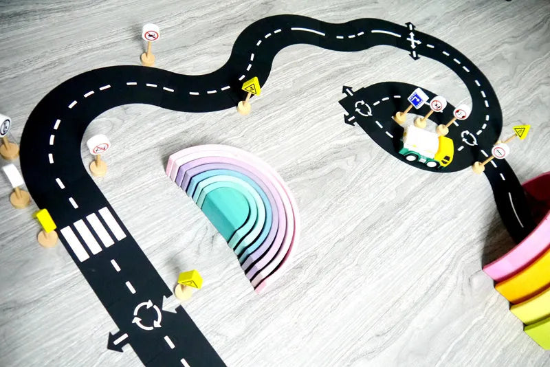 Highway Road Pussel - Race till kreativitet - Pusselbana