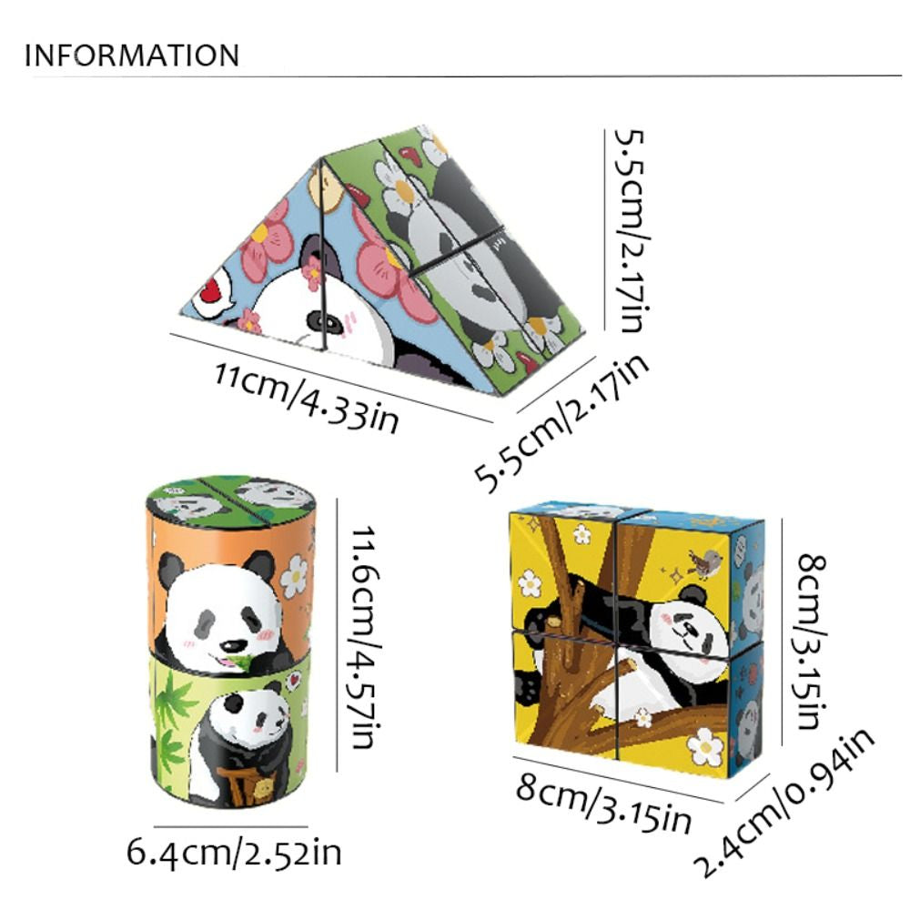Panda Pussel - Pedagogisk underhållning - Pysselkub