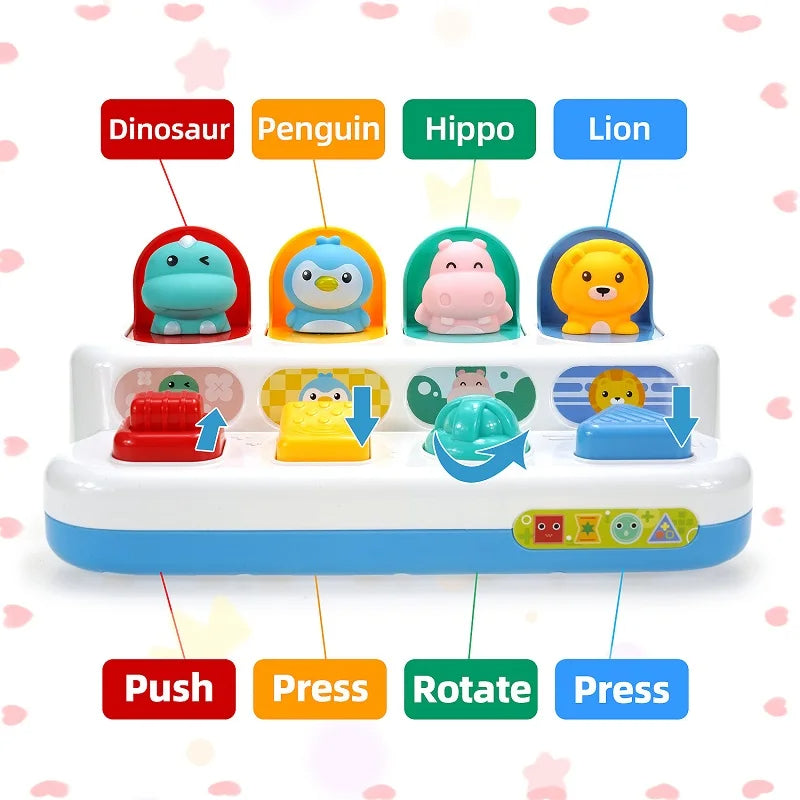 Baby Button Toy™ - Poppande skoj - Babyleksak