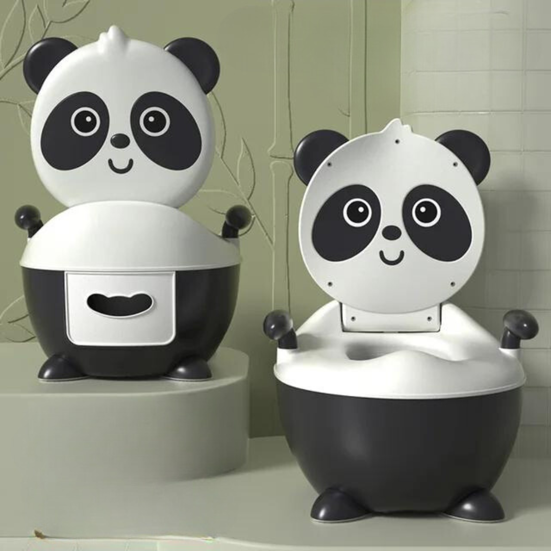 Panda Potty - Praktisk för semestern - Toalett för barn
