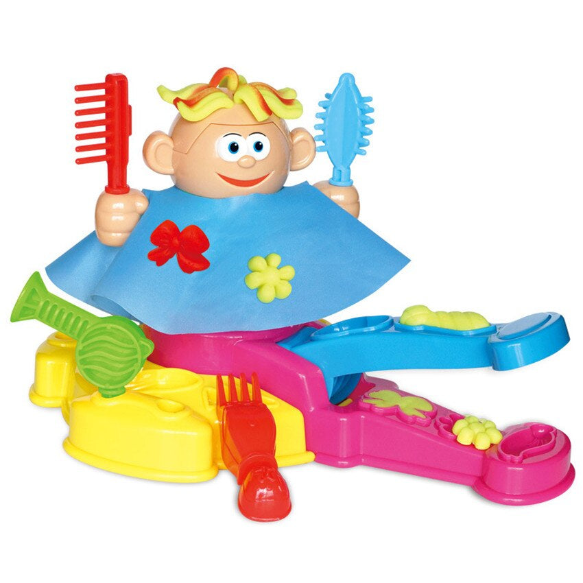 Clay Hairdresser Set - Äventyr i frisörsalongen - Frisörset med lera