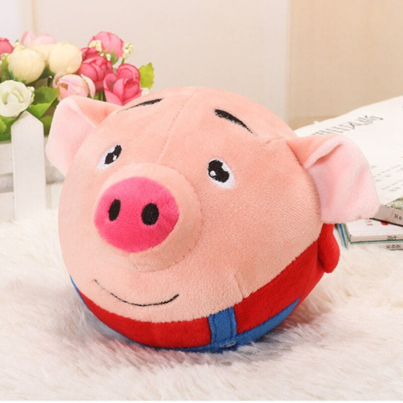 Jumping Piggy Boll | Får ditt barn att röra på sig - Interaktiv leksaksboll