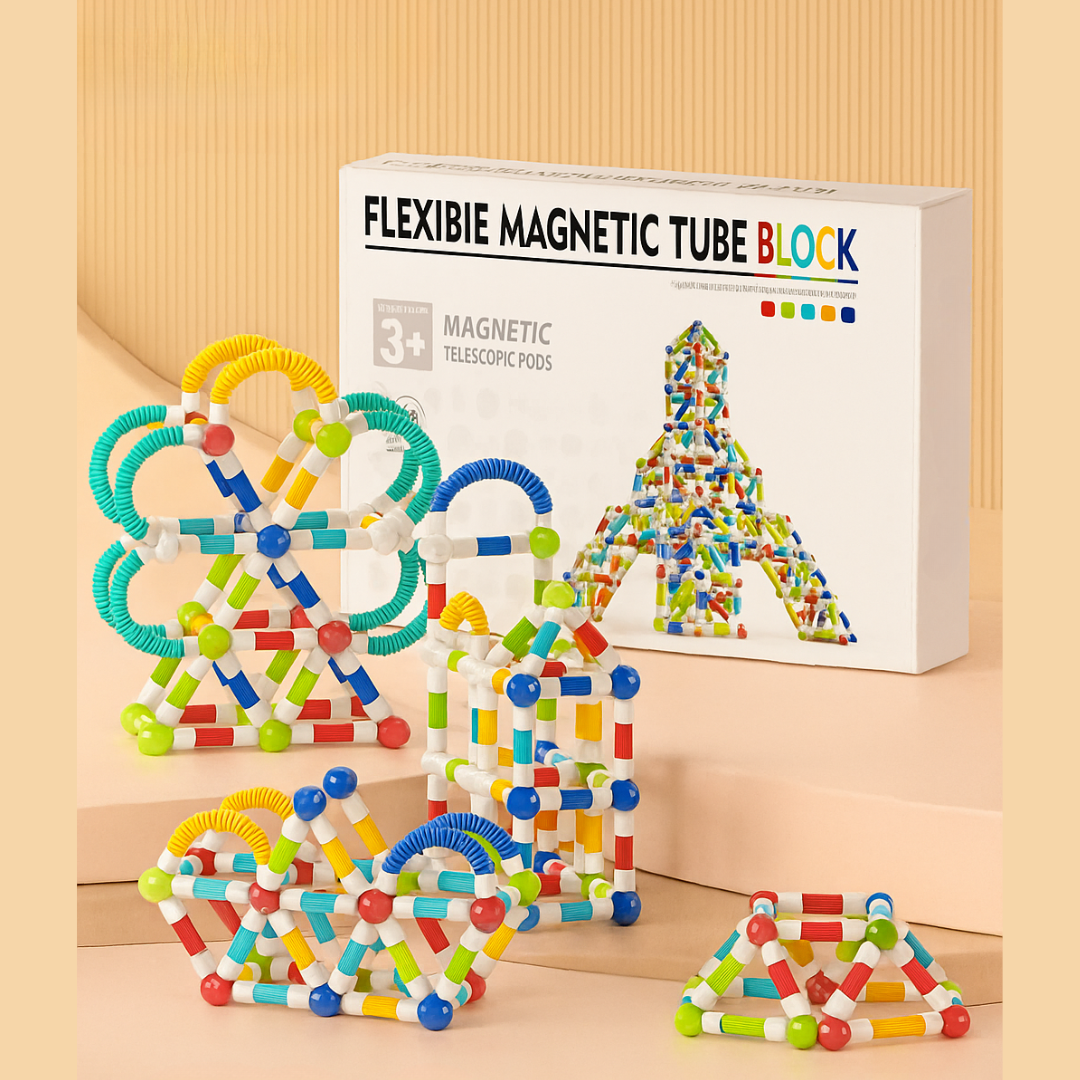 Magnetisk Sticks - Oändligt byggande – flexibla magnetiska pinnar