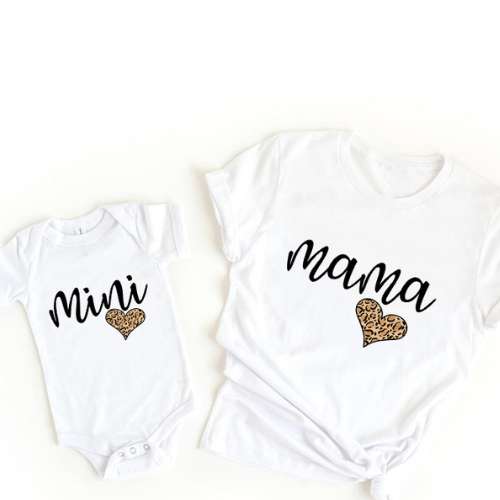 Mini Mode - Mamma & Dotter - Matchande skjorta och romper