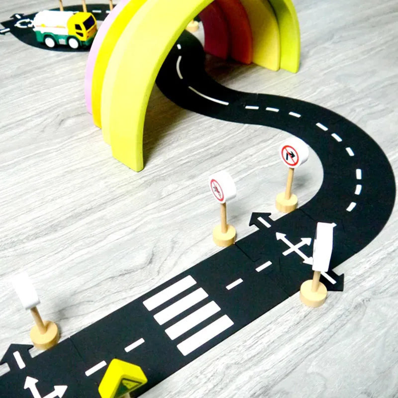 Highway Road Pussel - Race till kreativitet - Pusselbana