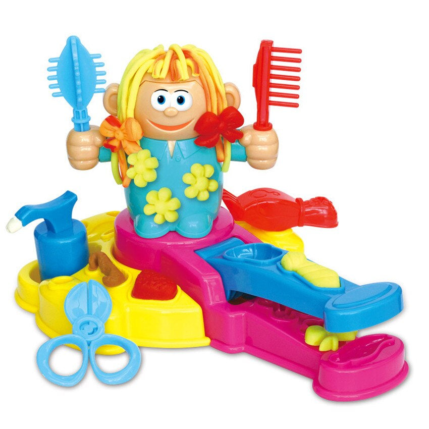 Clay Hairdresser Set - Äventyr i frisörsalongen - Frisörset med lera