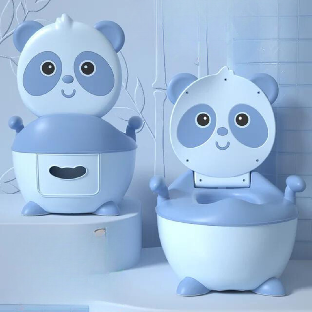Panda Potty - Praktisk för semestern - Toalett för barn