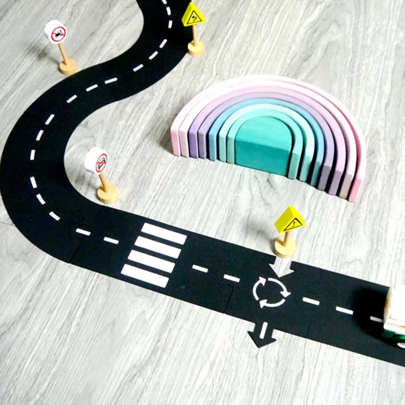 Highway Road Pussel - Race till kreativitet - Pusselbana