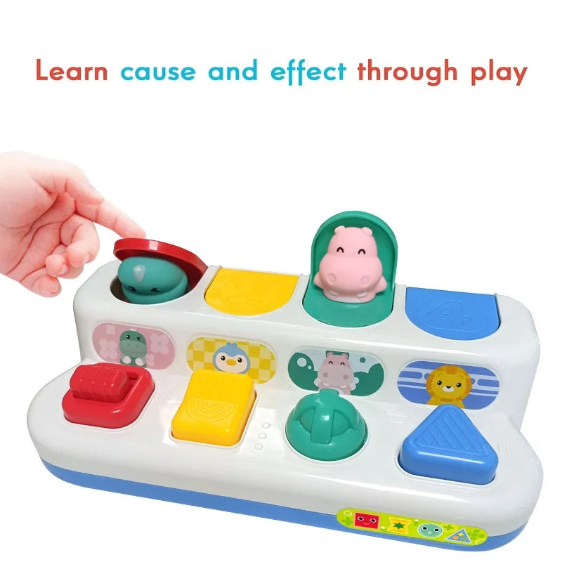 Baby Button Toy™ - Poppande skoj - Babyleksak