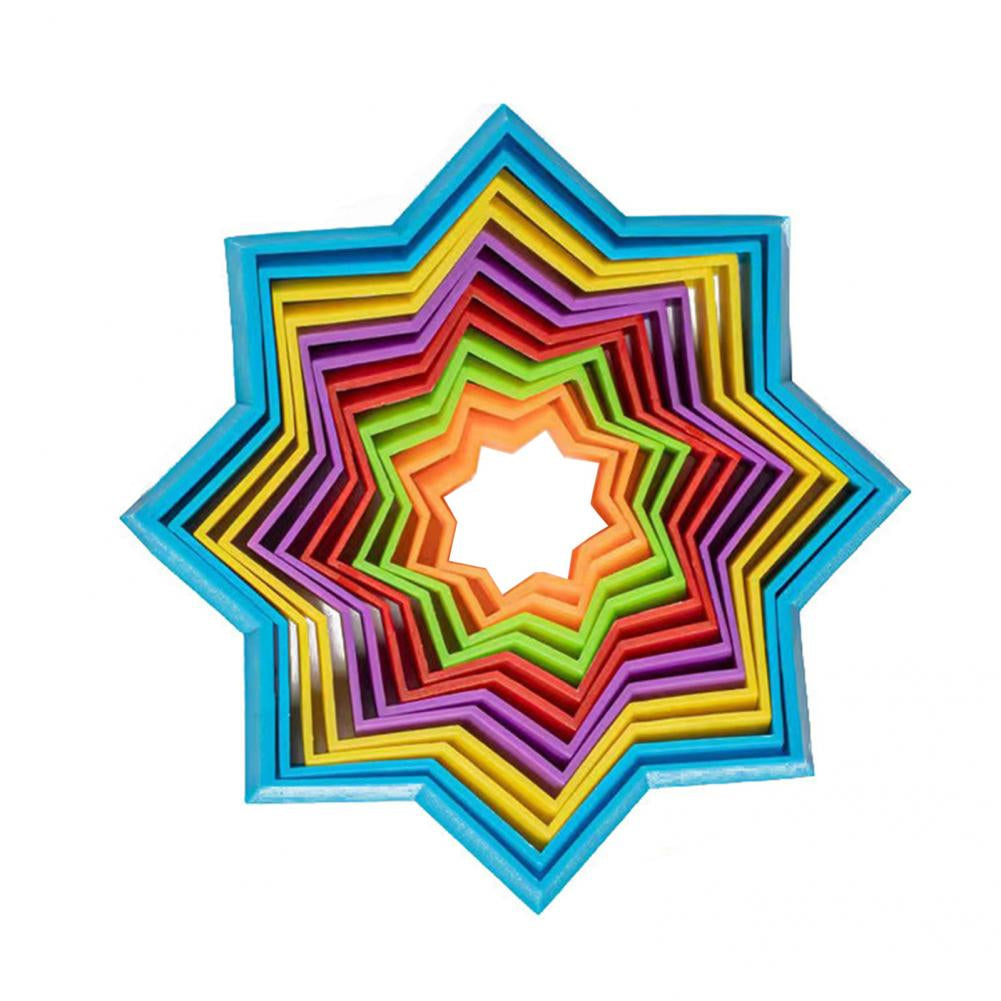 Illusion Star Fidget Leksak - Pop-It-magi - Stjärnformad fidget-leksak