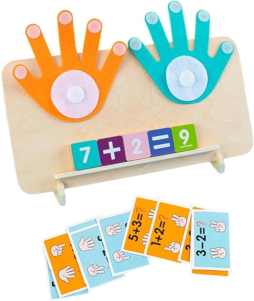 Finger Math Spel - Fingrar fulla av visdom - Matematikspel