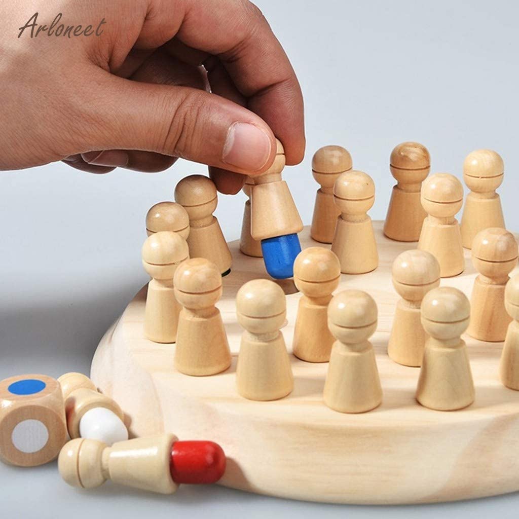 Memory-spel i trä – ultimat spelglädje