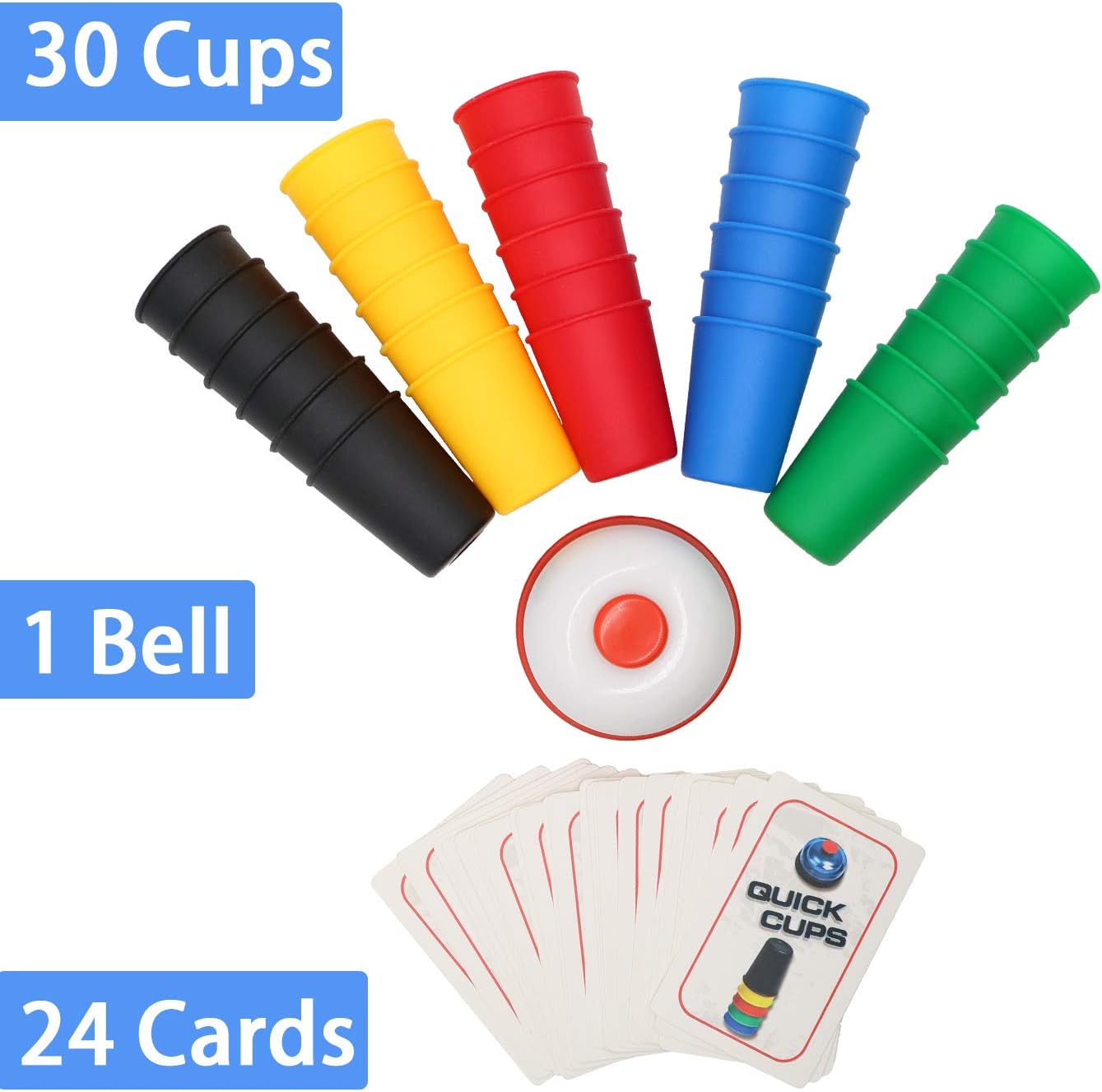 Cup Spel | Var snabbast på att stapla - Stacking Game