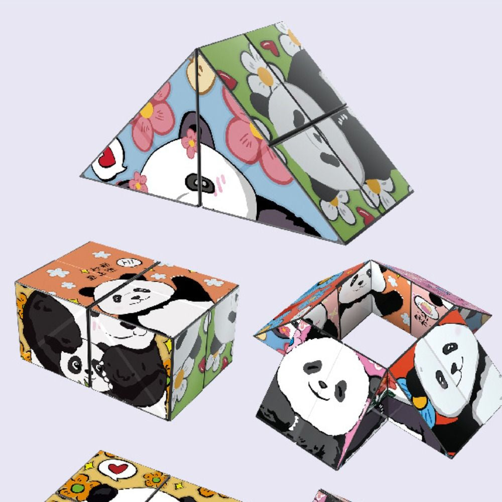 Panda Pussel - Pedagogisk underhållning - Pysselkub