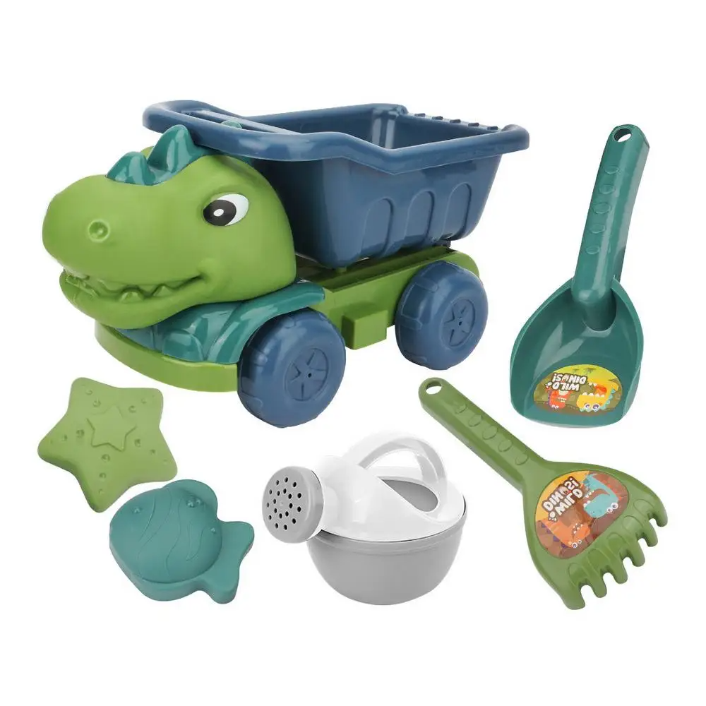 Beach Dino Set – Bygg ditt slott – Dinotruck-stranden