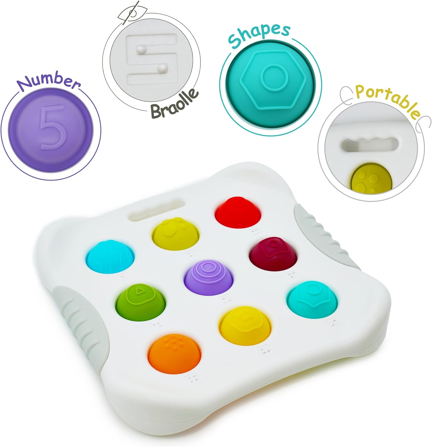 Press Pop Leksak - Sensorisk leksak för barn - Fidget-leksak