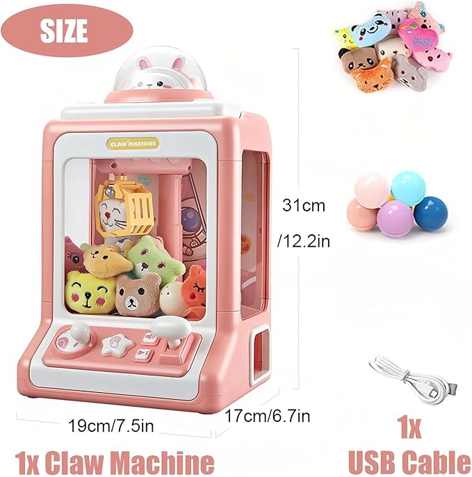 Magic Mini Claw Machine - Lek och fånga - Klomaskin för leksaker