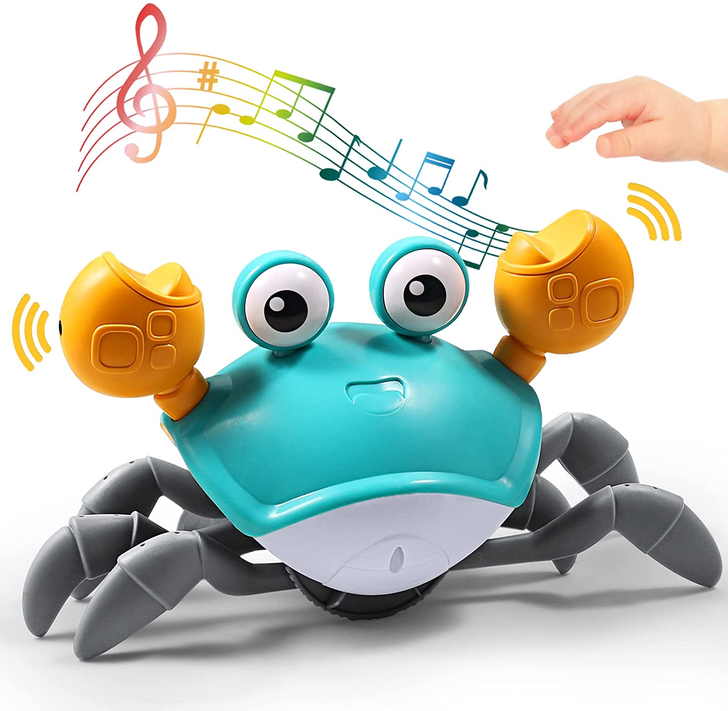 Walking Crab - Vandrande krabba | Uppmuntra ditt barn att krypa