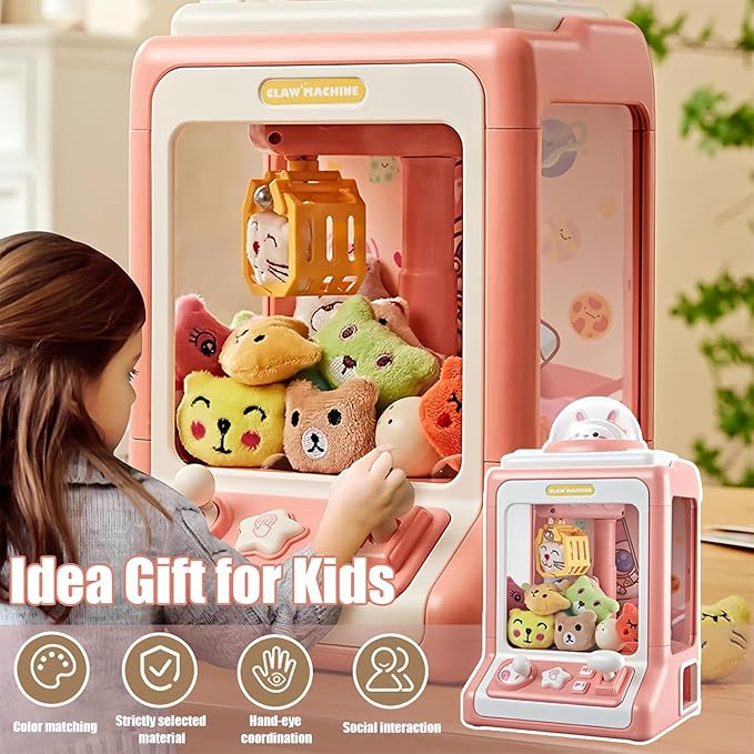Magic Mini Claw Machine - Lek och fånga - Klomaskin för leksaker