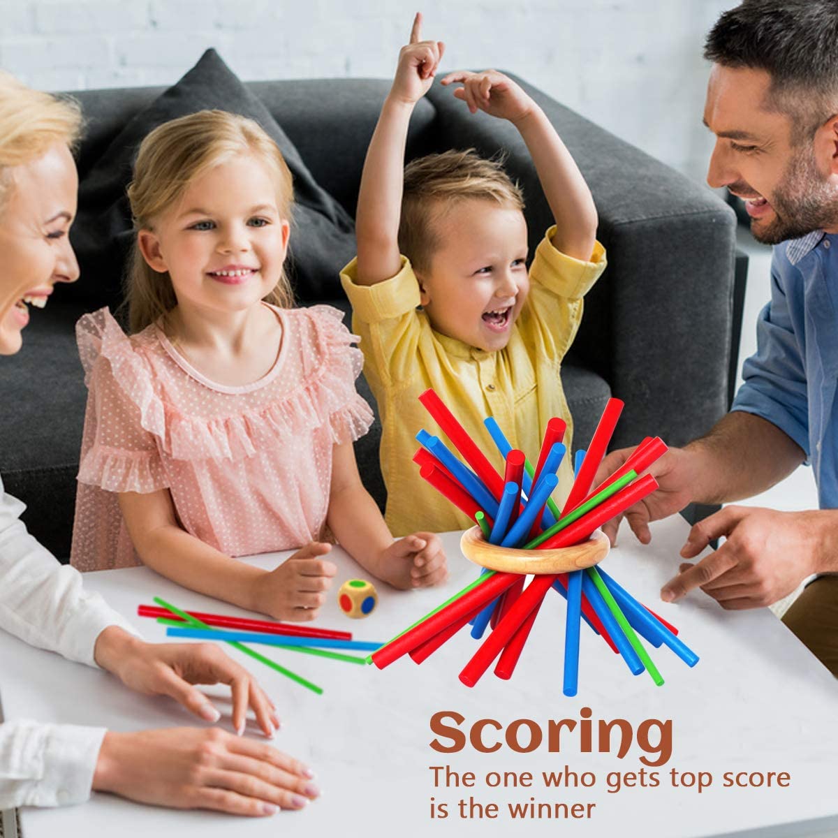 Mikado spel – plocka pinnar och vinn!