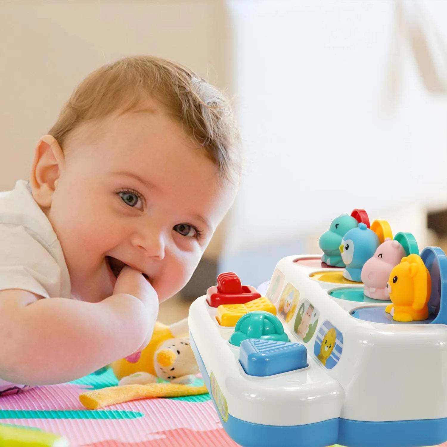 Baby Button Toy™ - Poppande skoj - Babyleksak
