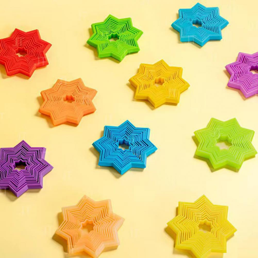 Illusion Star Fidget Leksak - Pop-It-magi - Stjärnformad fidget-leksak