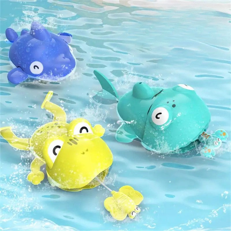 Smooth Splash Friends – Djurbad fulla av skoj - Grön groda