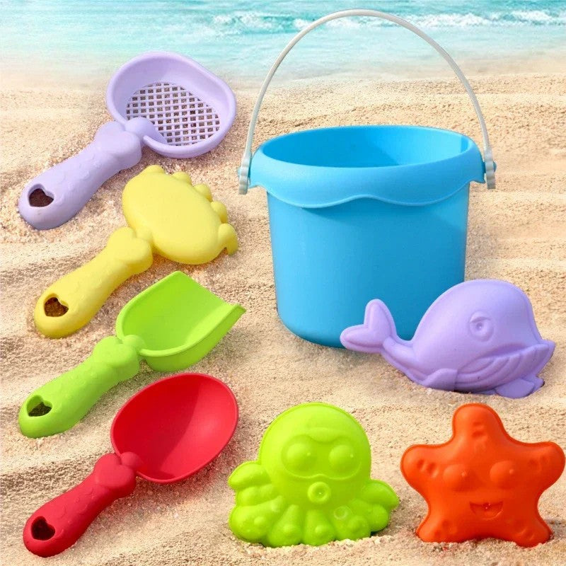 Beach Fun Set – Sommaraktiviteter i sand – Set med strandleksaker