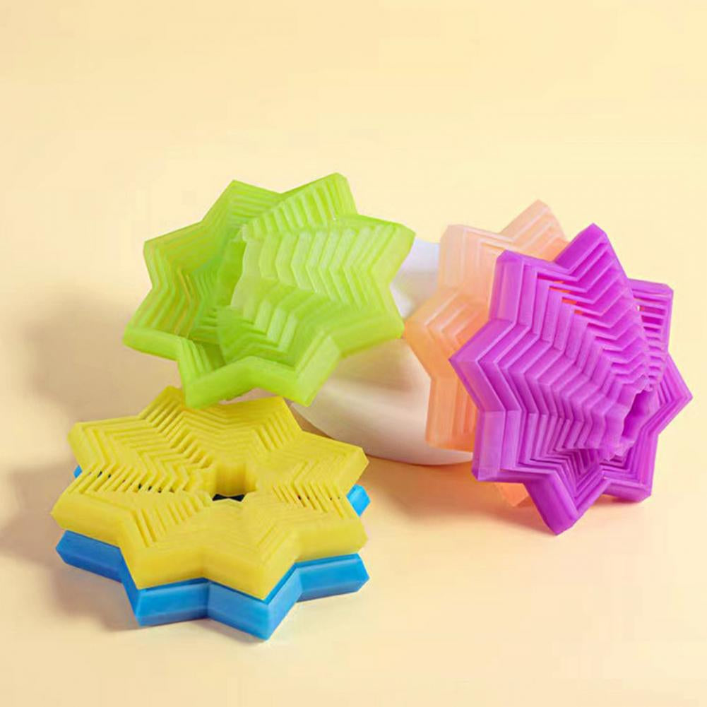 Illusion Star Fidget Leksak - Pop-It-magi - Stjärnformad fidget-leksak