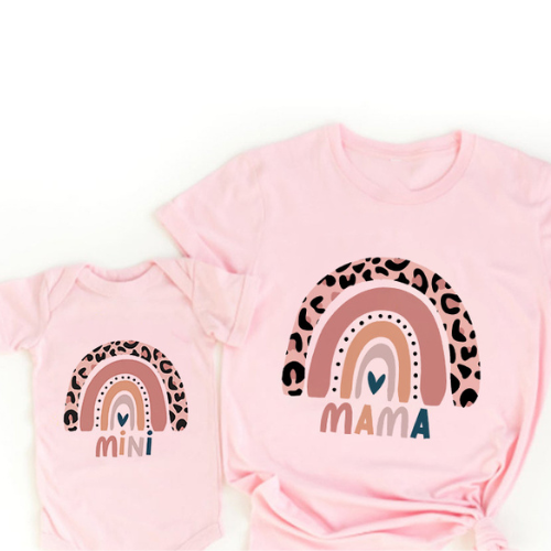 Mini Mode - Mamma & Dotter - Matchande skjorta och romper