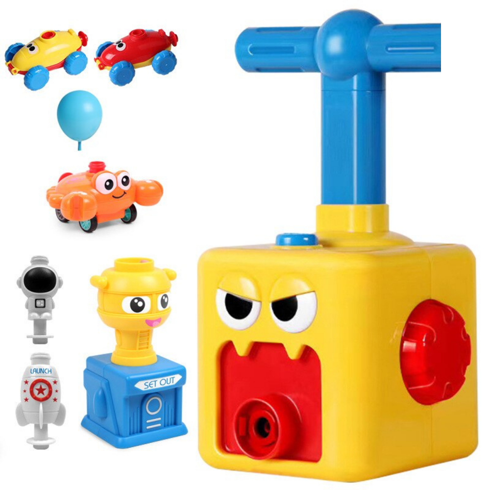 Bil Balloon Leksak - Pumpdriven bil | Lekfull, pedagogisk introduktion till vetenskap