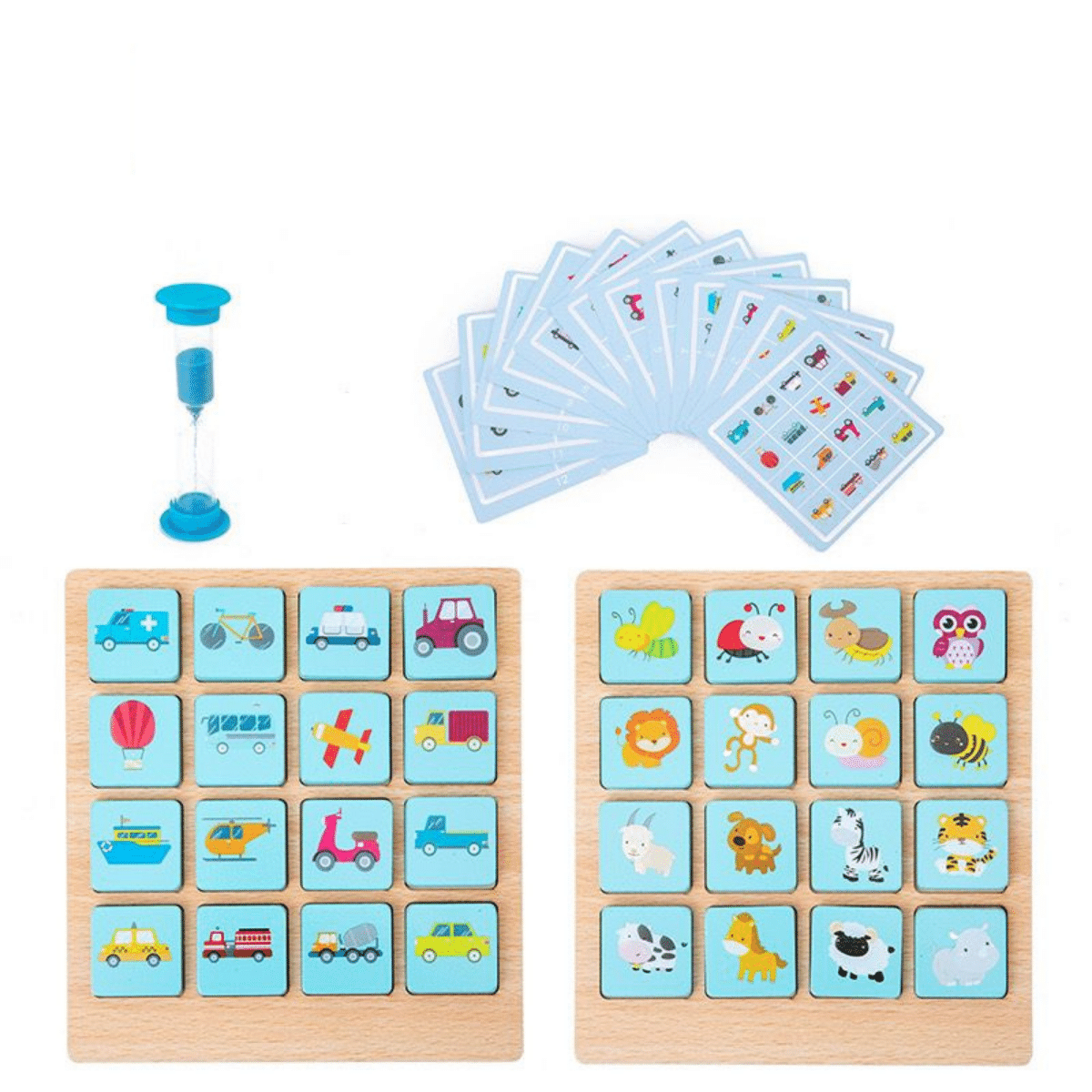 Memory Card Spel - Pusselspel | Braintrainer för små barn